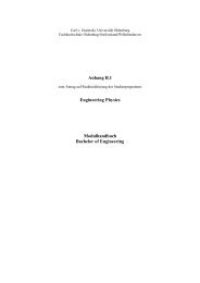 Anhang B.1 Engineering Physics Modulhandbuch Bachelor of ...
