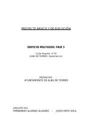 proyecto básico y de ejecución edificio multiusos: fase 3