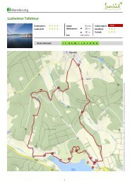 Wanderung Losheimer Tafeltour - Fernwege.de