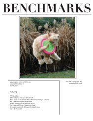 Benchmarks - Soft Coated Wheaten Terrier Club of America