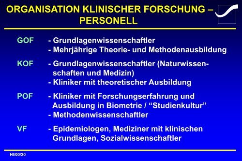 konzepte der dfg zur klinischen forschung