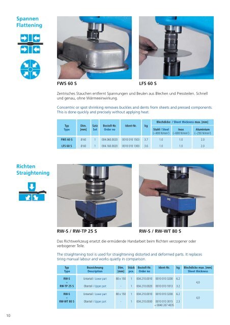 ECKOLD Kraftformer KF 340 - der Prospekt