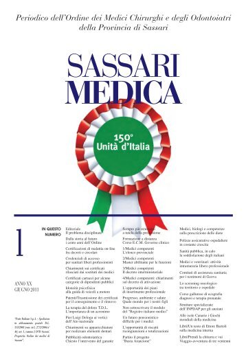 SASSARI MEDICA n. 1 - OMCeO Sassari