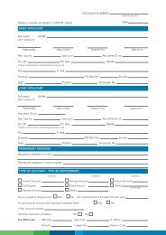 Account Opening Form - Personal - Standard Chartered Bank