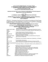 LEY NÂº 7475 DE APROBACIÃN DEL ACTA FINAL EN QUE