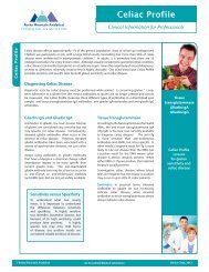 Celiac Profile - Rocky Mountain Analytical