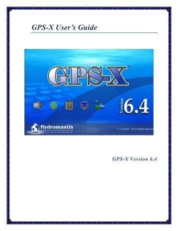 GPS-X User's Guide