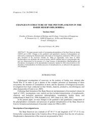 Journal - Prirodno-matematiÄki fakultet u Kragujevcu