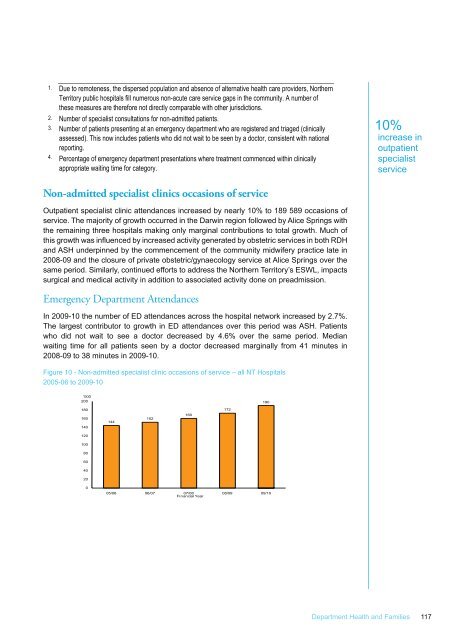 DHF Annual Report 2009 - NT Health Digital Library - Northern ...