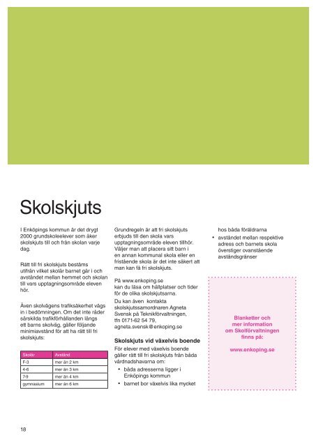 Förskolor och grundskolor - Enköping