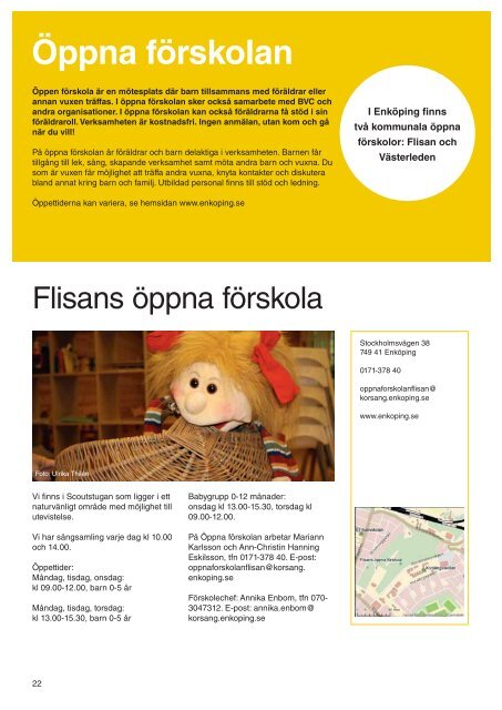 Förskolor och grundskolor - Enköping