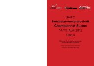 Schweizermeisterschaft Championnat Suisse - Regionaler ...