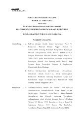 salinan nomor 27, 201 2 peraturan walikota malang nomor 27 tahun ...