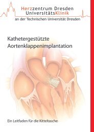 Aortenklappen Heft - Kardiologie Dresden