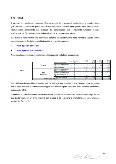 dichiarazione ambientale centrale termoelettrica del mincio ... - A2A