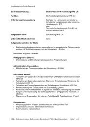 Stellvertreterin Schulleitung HPS Ort - Hps-bl.ch