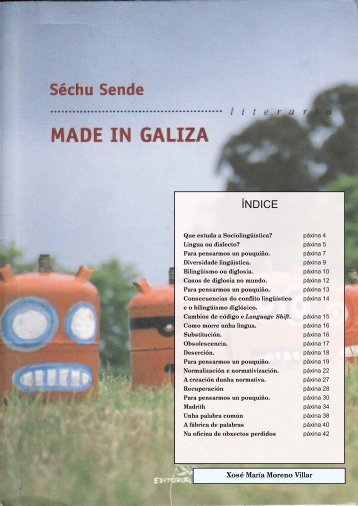 ÃNDICE - Coordinadora Galega de ENDL