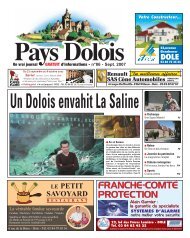 Cliquez-ici pour tÃ©lÃ©charger le journal au format PDF - Pays Dolois