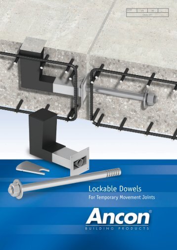 Lockable Dowels - Ancon Building Products
