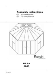 HERA 9000 Assembly instructions - King-of-Sports.de