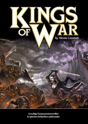 Kings of War Regeln Deutsch - Mantic Games