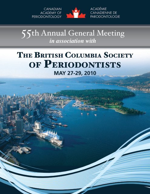 of PeriodonTisTs 55th Annual General Meeting - Osteogenics