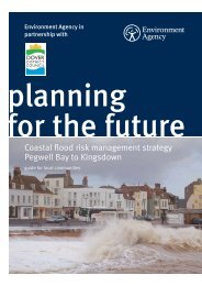 Coastal flood risk management strategy, Pegwell Bay to Kingsdown