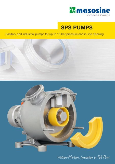 MasoSine SPS pumps (UK)(PDF : 2618.4 KB) - Watson-Marlow