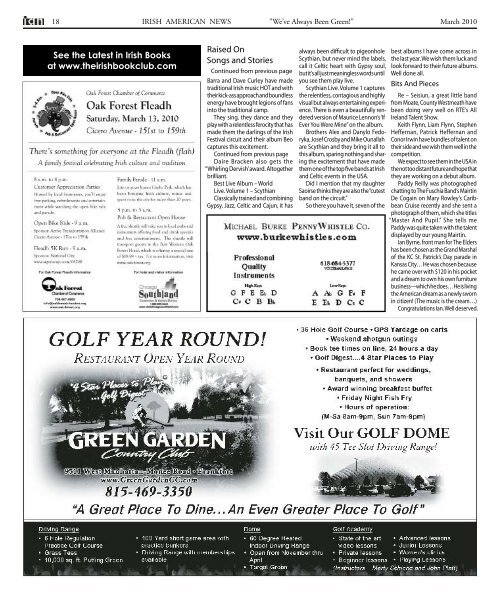 18 IRISH AMERICAN NEWS