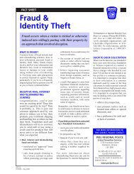 Fraud & Identity Theft - Peel Regional Police