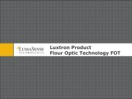 LumaSense Technologies - Luxtron Products - Contika