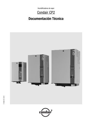 Condair CP2 Documentación Técnica - Hanseata