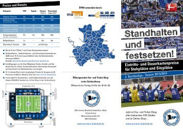 Standhalten und festsetzen! - DSC Arminia Bielefeld