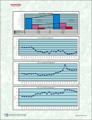 Graphical Representations & Revenue Application (483KB) - Honda