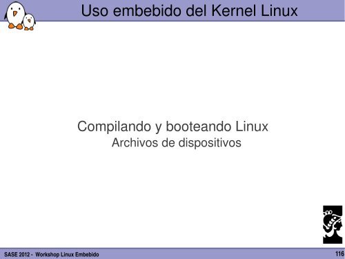Linux embebido Workshop Linux Embebido - Simposio Argentino ...