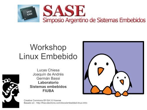 Linux embebido Workshop Linux Embebido - Simposio Argentino ...