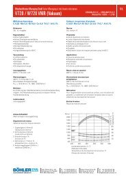 V720 / W720 VMR (Vakuum) - bÃ¶hler-uddeholm schweiz ag