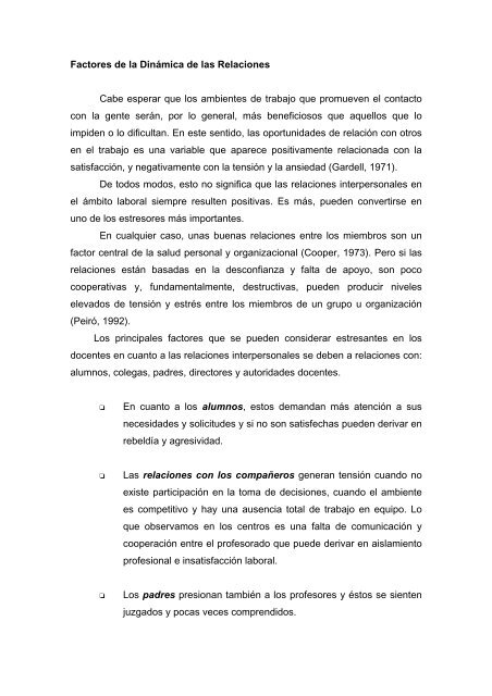 Factores de la Dinamica de las Relaciones - PÃ¡gina principal