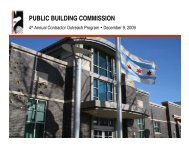 the Public Building Commission of Chicago