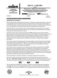 ELECTRIC MOTOR EFFICIENCY IMPROVEMENT - Rotor UK