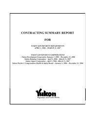 April 1, 2006 - March 31, 2007 - Highways and Public Works