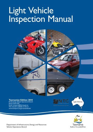 Light Vehicle Inspection Manual - Transport