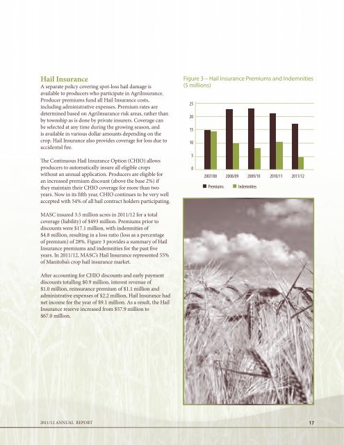 annual report 2011/12 - Manitoba Agricultural Services Corporation