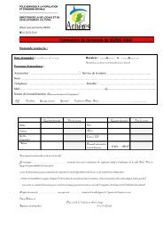 Location de la salle municipale Boris-Vian pour les ... - AchÃ¨res