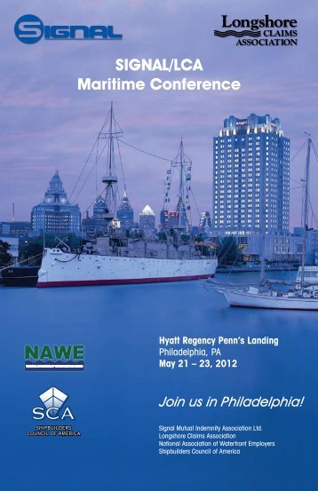 SIGNAL/LCA Maritime Conference