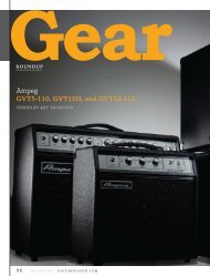 Guitar Player Review - Ampeg