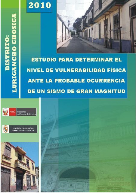 Distrito de Lurigancho Chosica Indeci