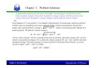 Inha University Chapter 3. Problem Solutions