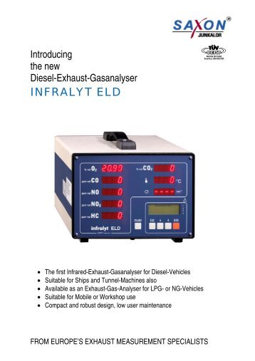 INFRALYT ELD - SAXON Junkalor GmbH