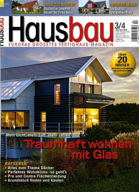 Hausbau - Fertighaus Weiss GmbH